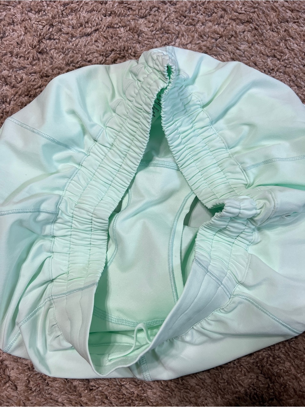 lululemon athletica Light Mint Athletic Running Shorts - Picture 5 of 6